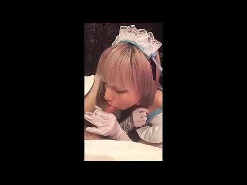 ❤️ Idol Seapánach [mayuka], culaith maid na Fraince, cuid 1, blowjob agus jerk off le lotion ❌  Porn na Rúise  ag porn % ga.japangaysex.ru%  ❌️
